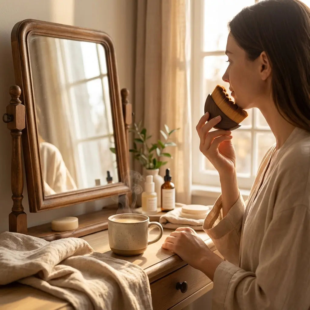 Zamseka - Brosse de massage lymphatique