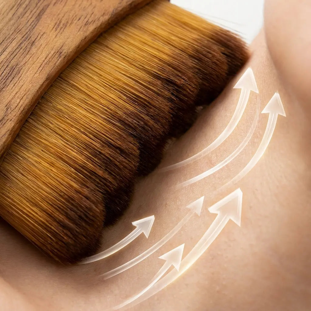 Zamseka - Brosse de massage lymphatique